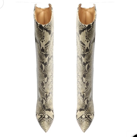 Schutz Maryana Snakeskin High Boot - Picture 14 of 14